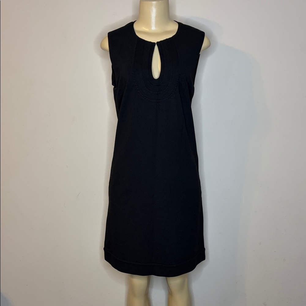 Diane Von Furstenberg Kadijah Elegant Black Sleeveless Dress Size 10